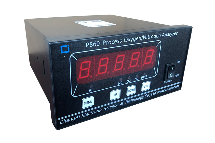 P860 Nitrogen oxygen analyzer