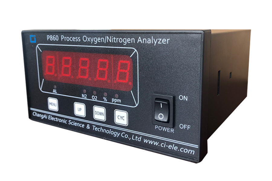 P860 Nitrogen oxygen analyzer