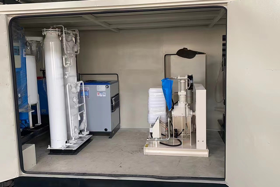 Uri ng Trailer Portable PSA Nitrogen Generator