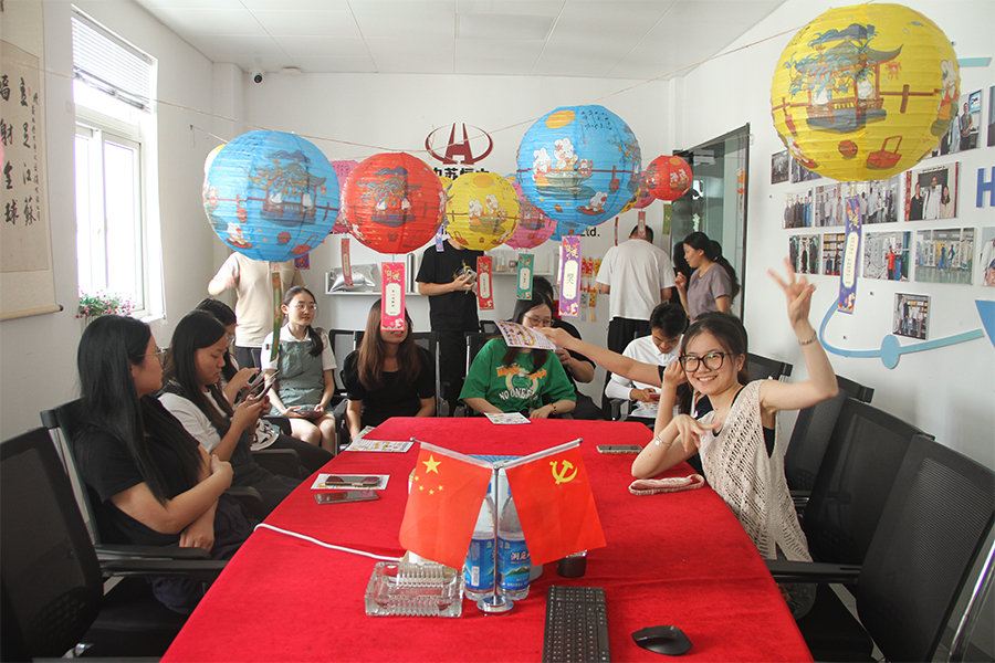 Ang Jiangsu luoming ay may hawak na mga aktibidad sa pagdiriwang ng mid-autumn